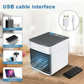 Mini Air Conditioning Fan & Desktop Humidifier