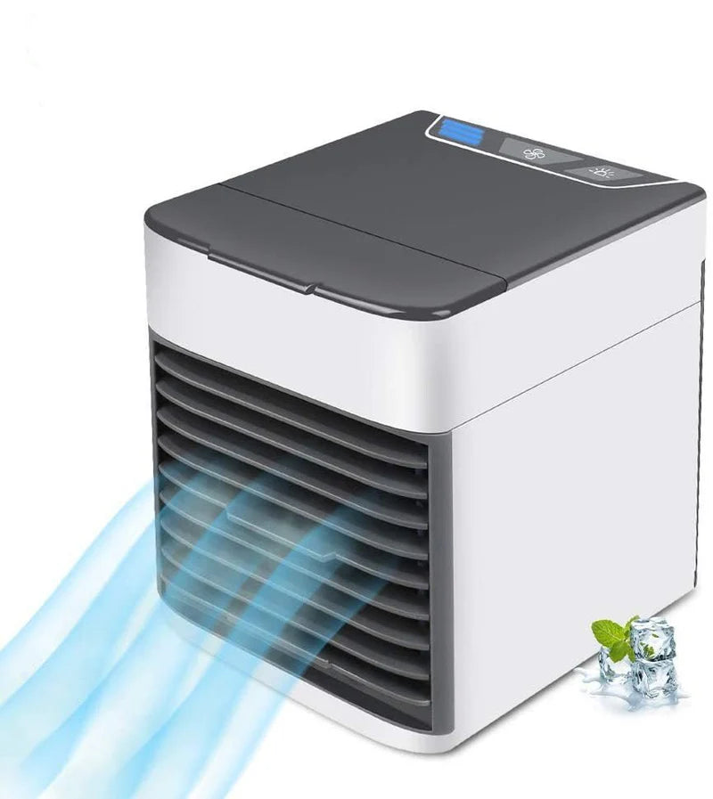 Mini Air Conditioning Fan & Desktop Humidifier