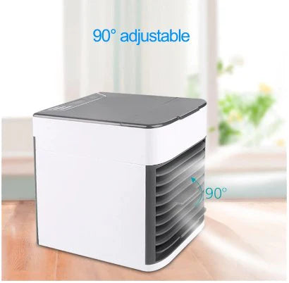 Mini Air Conditioning Fan & Desktop Humidifier